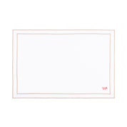 Nazaré white cotton table linen with embroidered farm animals