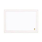 Nazaré white cotton table linen with embroidered fruits
