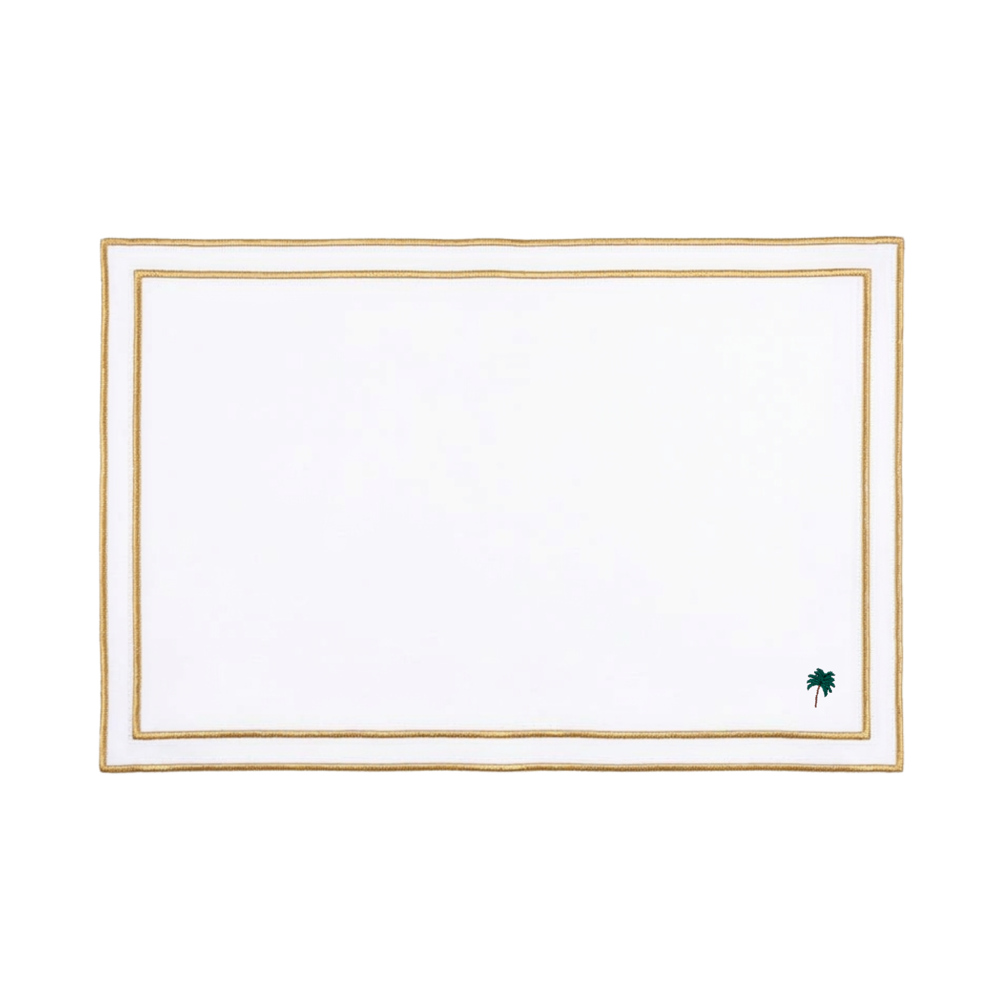 Nazaré white cotton table linen with embroidered summer motifs