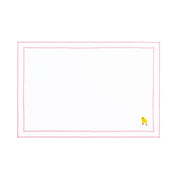 Nazaré white cotton table linen with embroidered Easter motifs