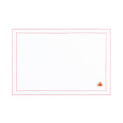 Nazaré white cotton table linen with embroidered summer motifs