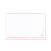 Nazaré white cotton table linen with embroidered summer motifs