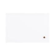 Nazaré white cotton table linen with embroidered autumn motifs