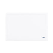 Nazaré white cotton table linen with embroidered Portugal-inspired motifs